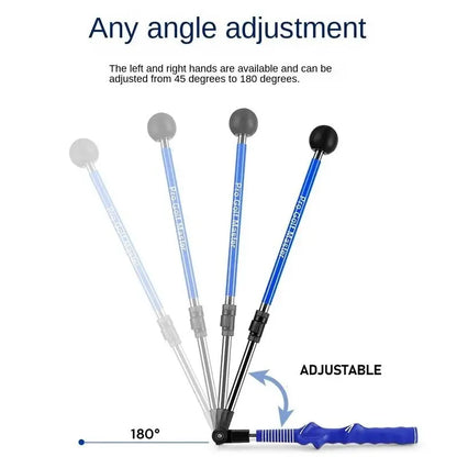Adjustable Golf Swing Trainer – Folding Correction Tool for Left & Right-Handed Beginners