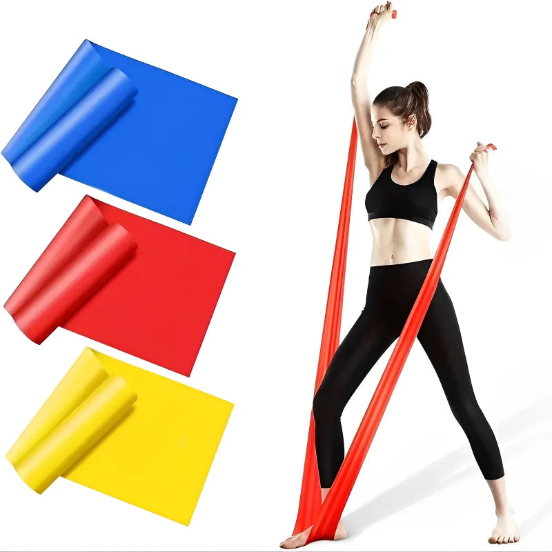 Portable Pilates Resistance Band – Full-Body Stretch & Strength Trainer